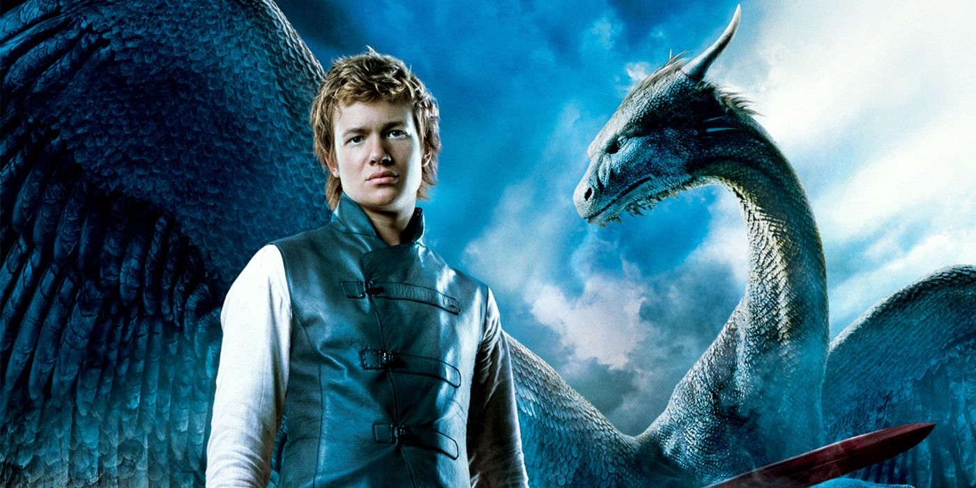 Eragon and Dragon from the movie of the same name.