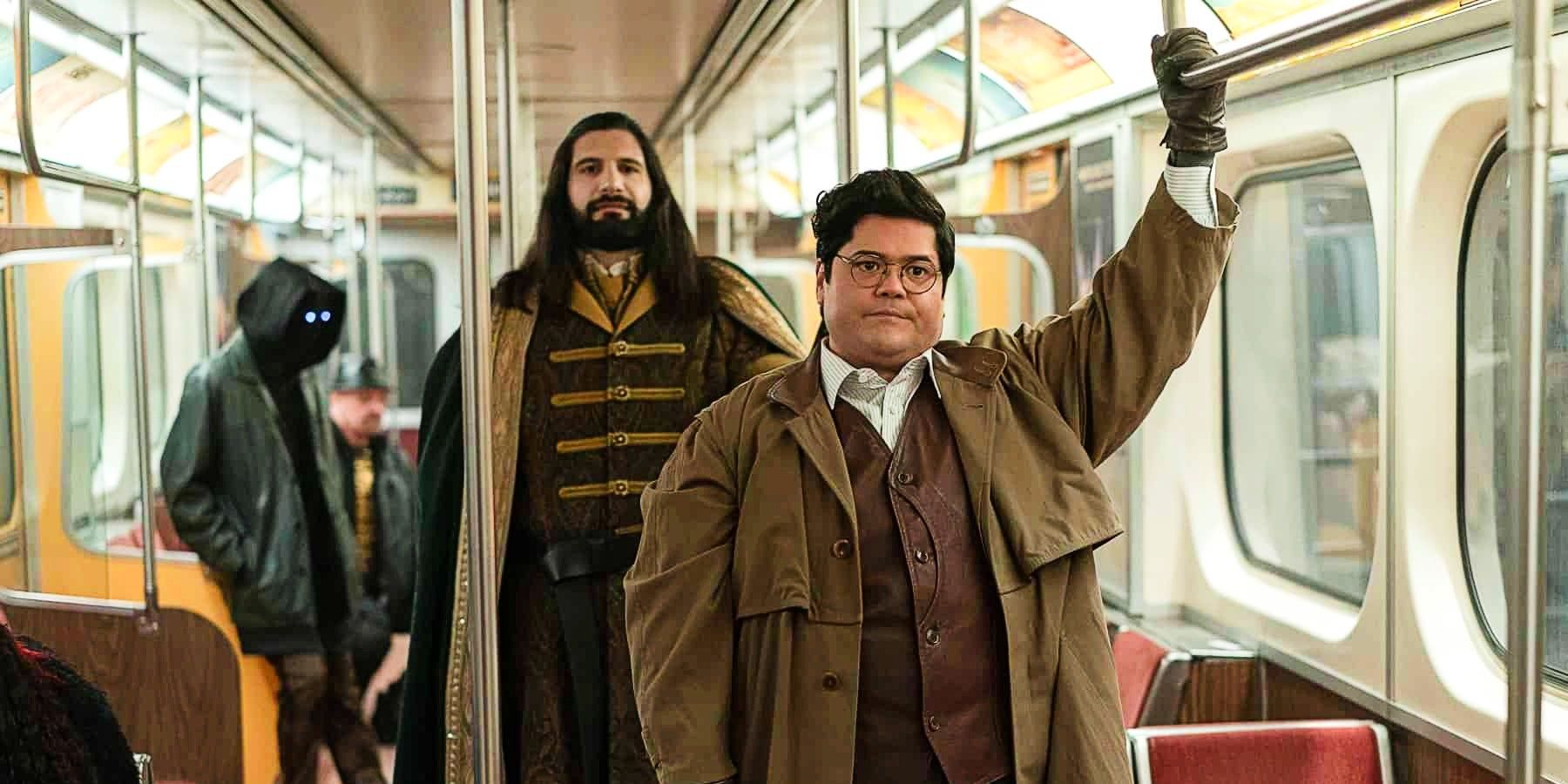 Guillermo and Nandor in What We Do In The Shadows