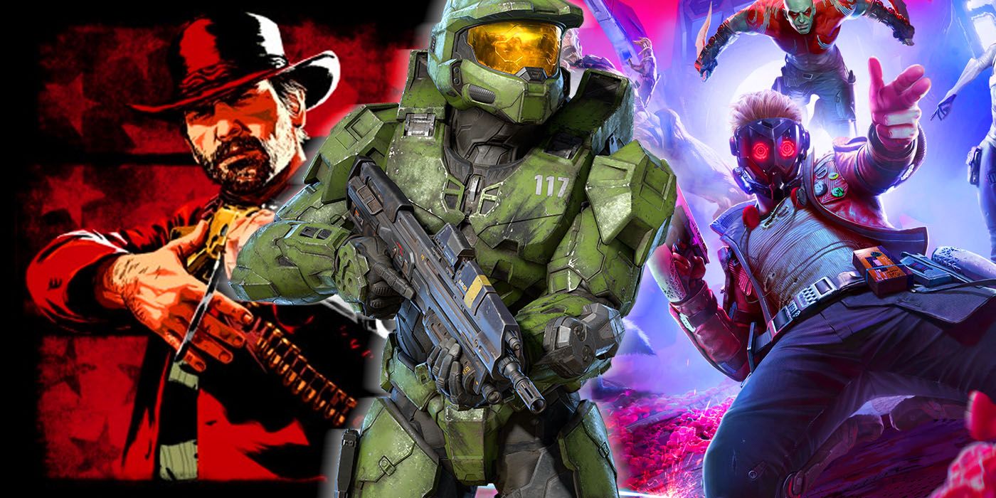 halo, red dead redemption 2, marvel guardian of the galaxy
