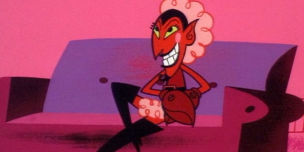 HIM sitting on a couch in The Powerpuff Girls