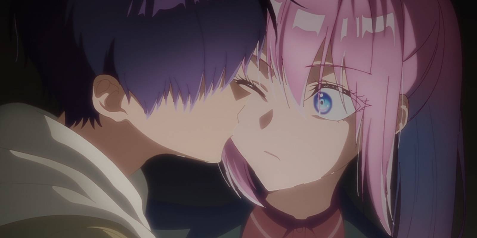 Izumi and shikimori kiss