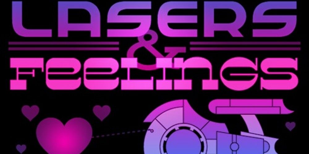 Promotional artwork for Lasers and Feelings.