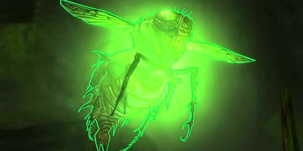 A legendary bloatfly from Fallout: New Vegas.
