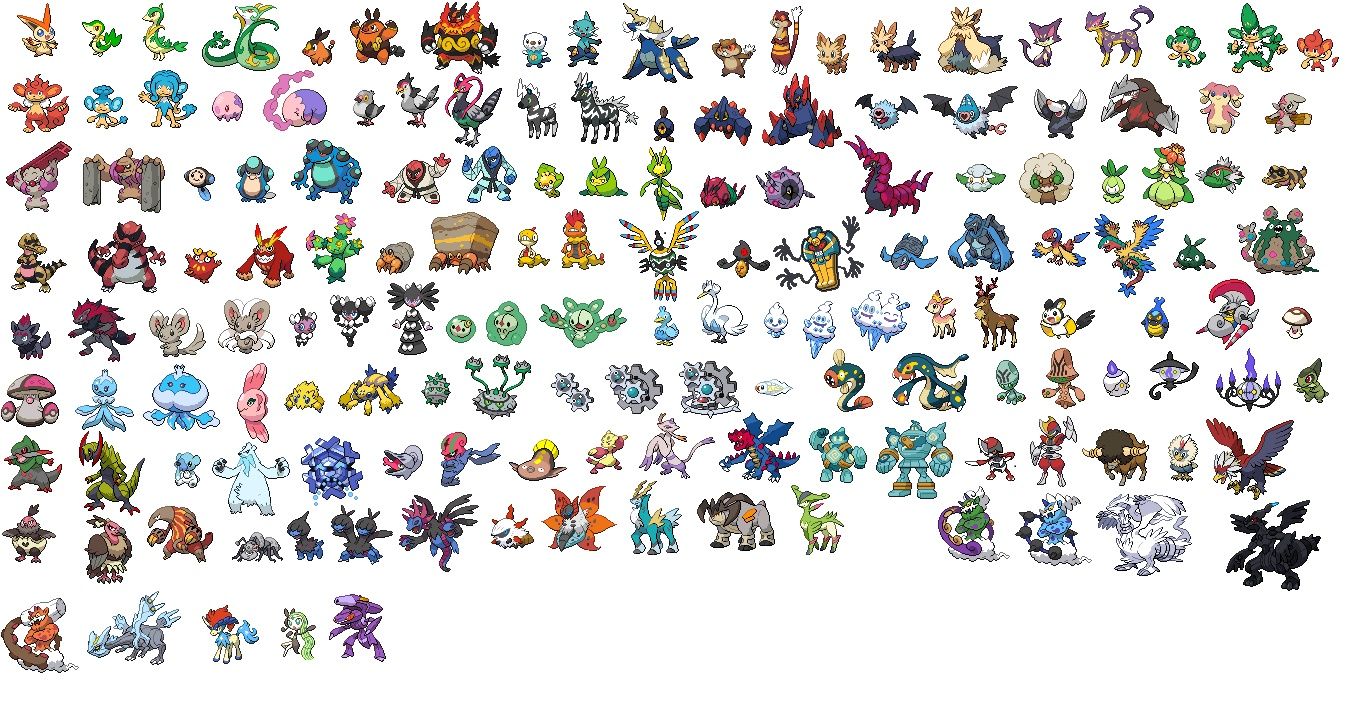 list of pok 233 mon by unova pok 233 dex number black 2 and