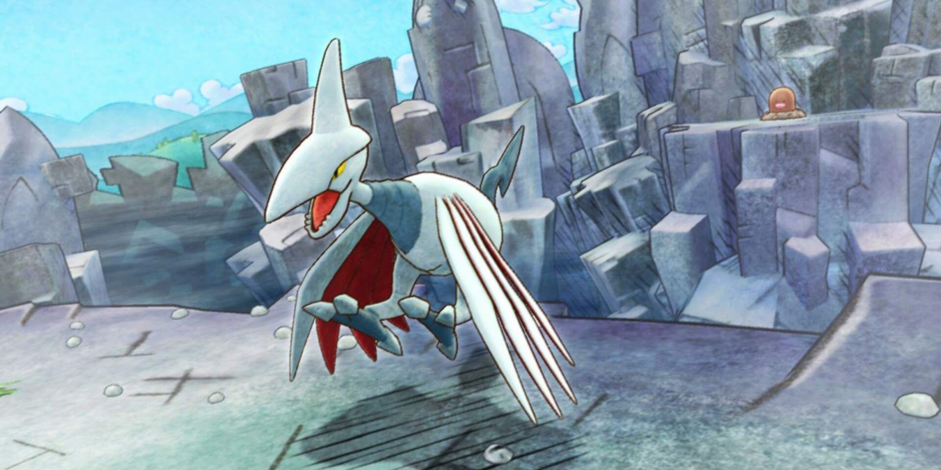 Pokemon Mystery Dungeon Rescue Team DX Skarmory Boss Fight