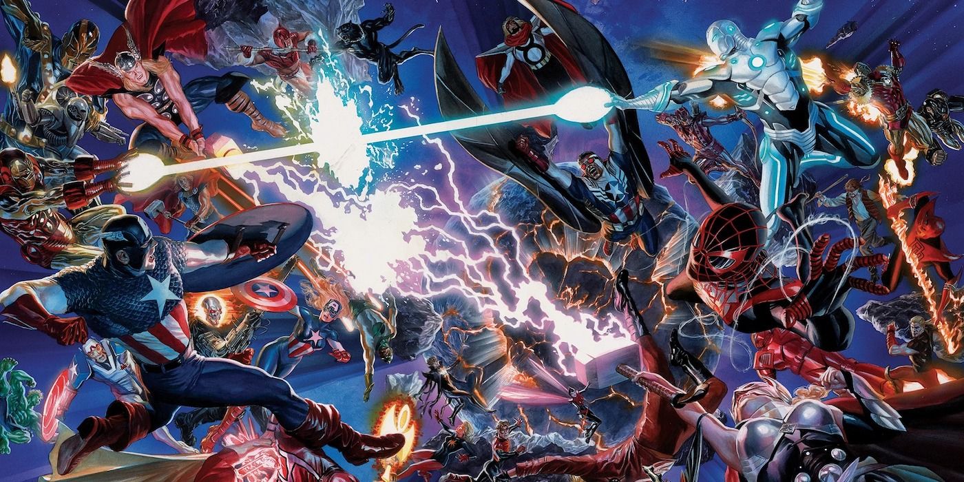 Cover of 2015 Marvel Comics' Secret Wars #1