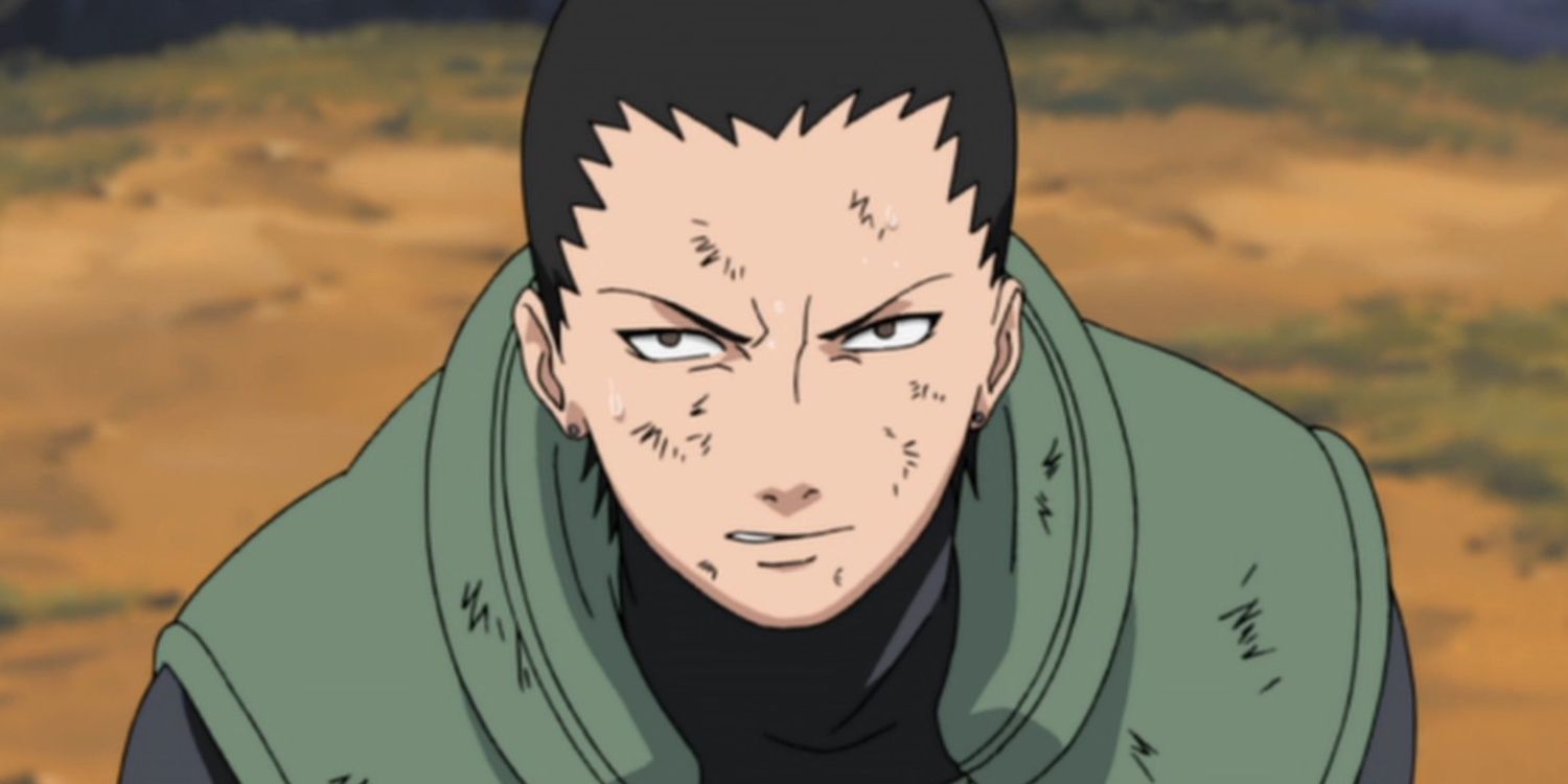 Shikamaru from Naruto on the battlefield.