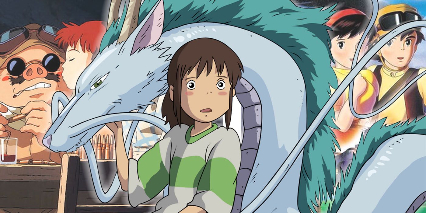 spirited away castle in the sky porco rosso