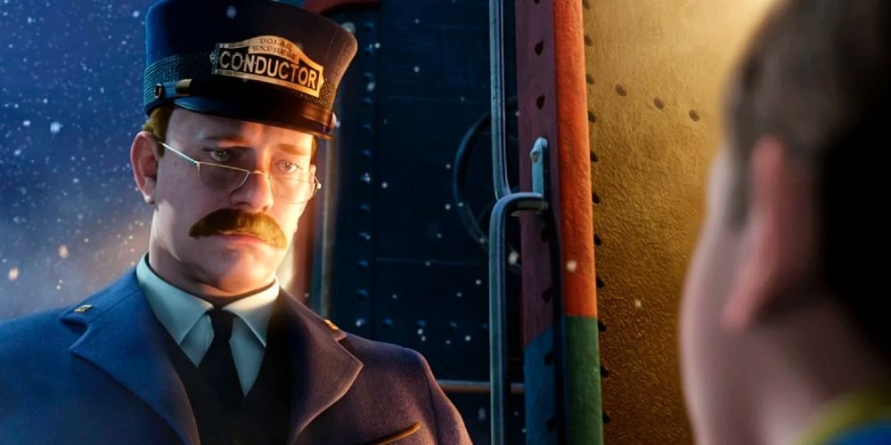 The conductor in The Polar Express looks uncanny
