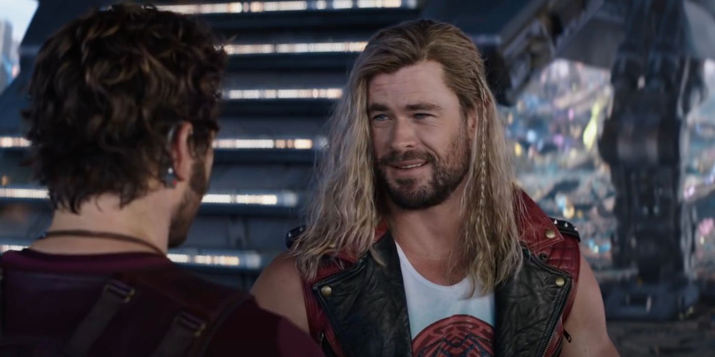 Thor and Star-Lord had a different interaction in Thor: Love and Thunder