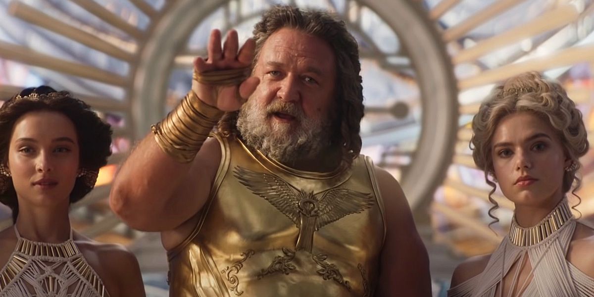 Thor: Love and Thunder Russell Crowe Zeus