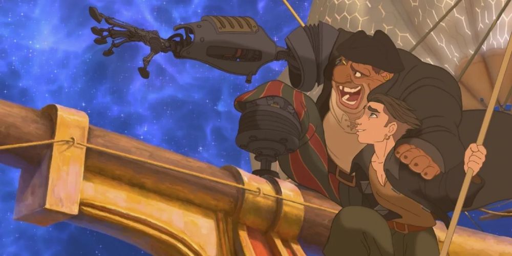 Pirates consider their horizons in Disney's Treasure Planet