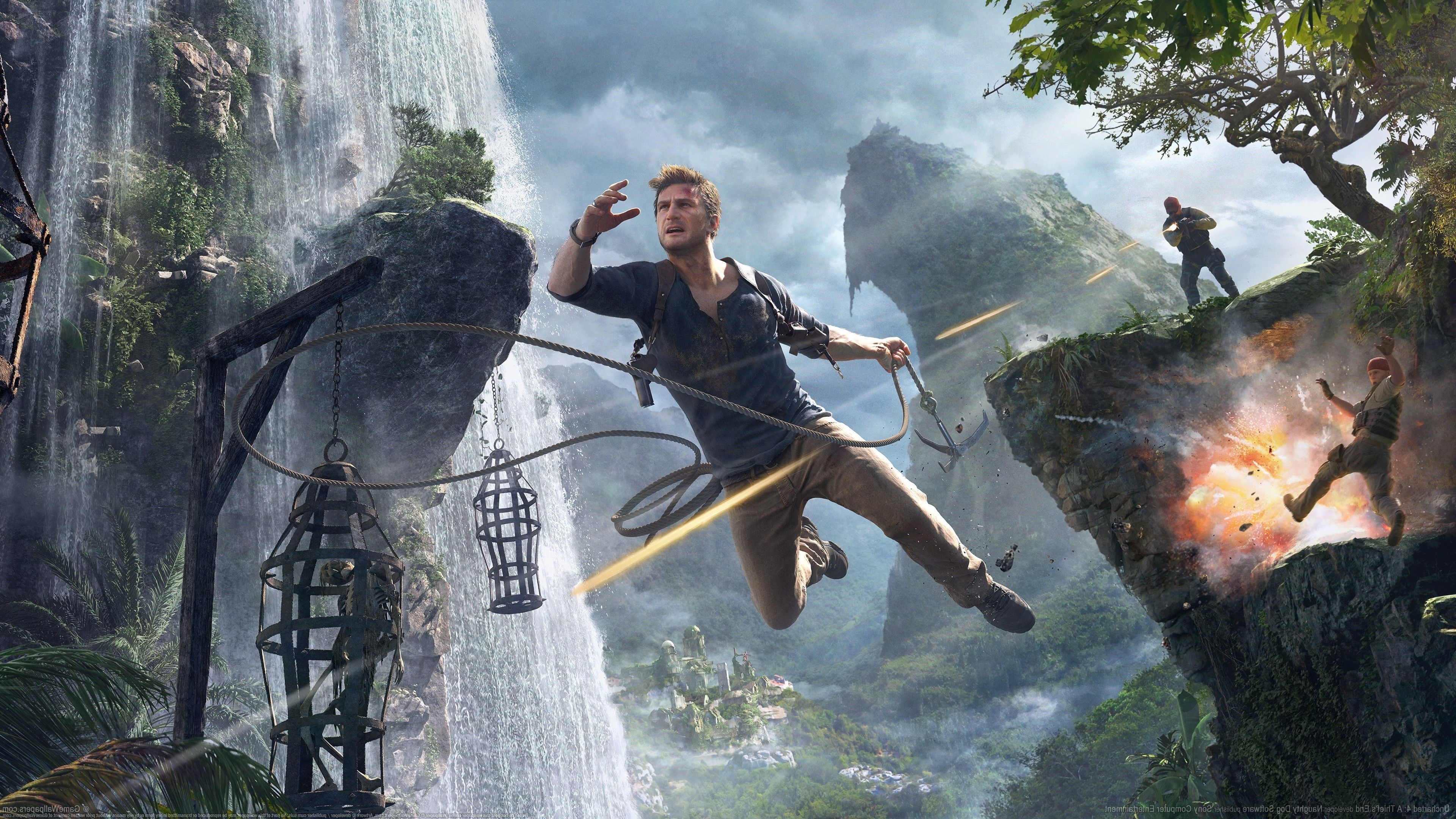 best of video games on X: nathan drake — uncharted 4: a thief's
