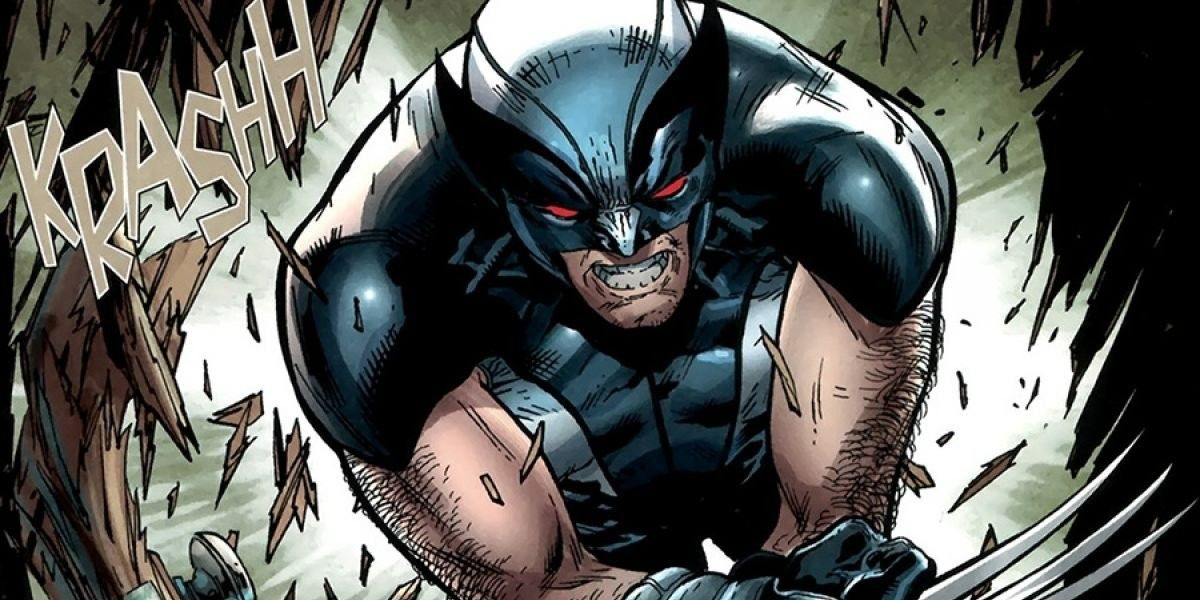 Wolverine in his X-Force costume from Marvel Comics