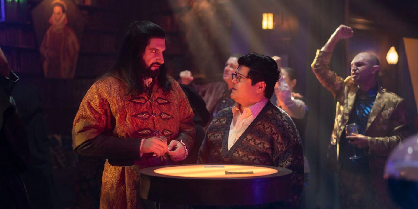Nandor is thinking of Guillermo during sex in What We Do in the Shadows