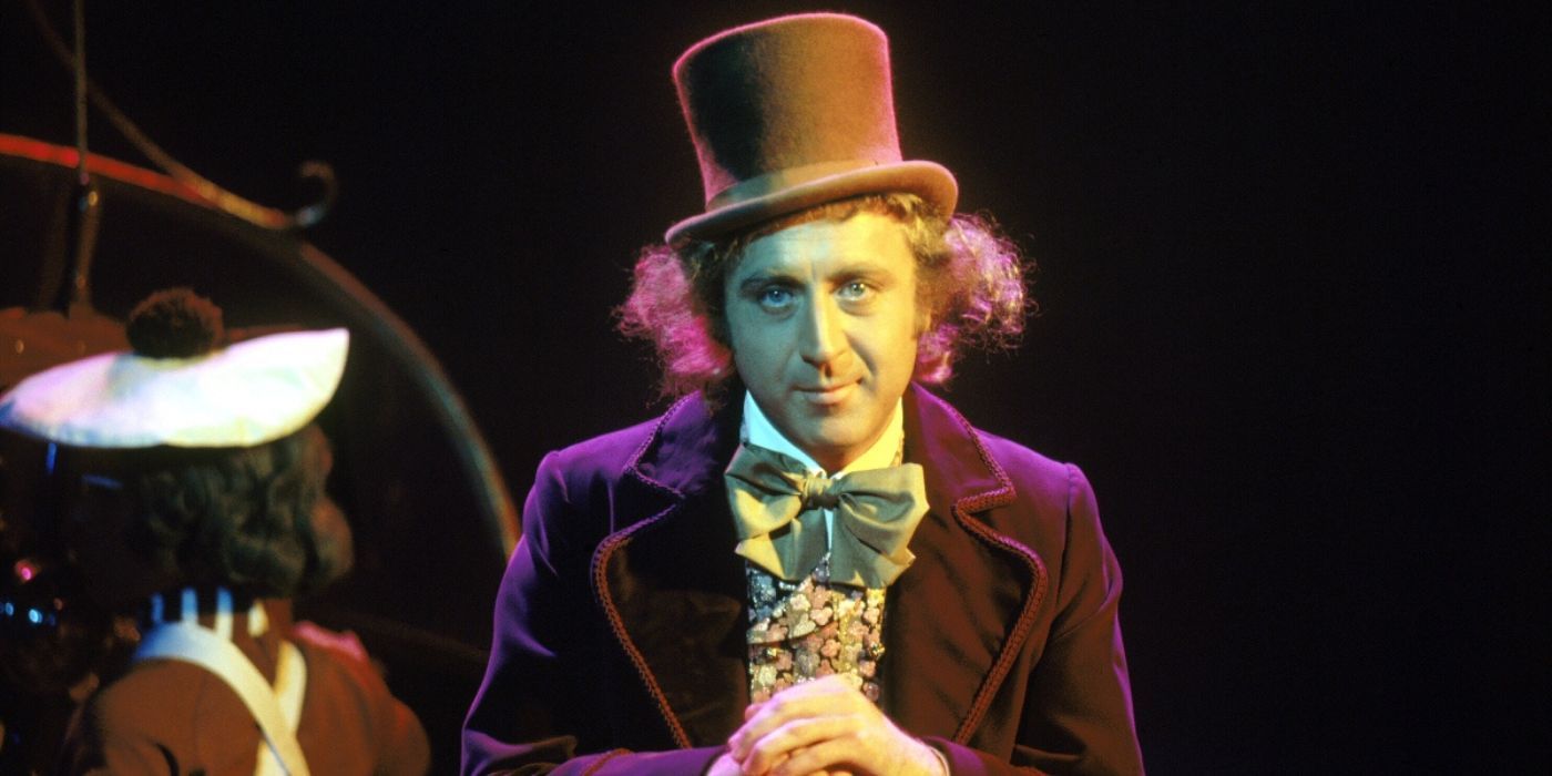 Gene Wilder stars as Willy Wonka