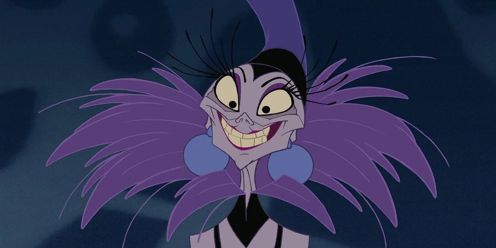 Yzma smiles in The Emperor's New Groove.