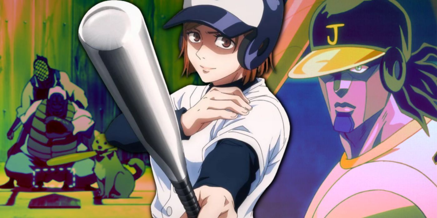 Premium AI Image | Black Anime Man Holding A Baseball Bat