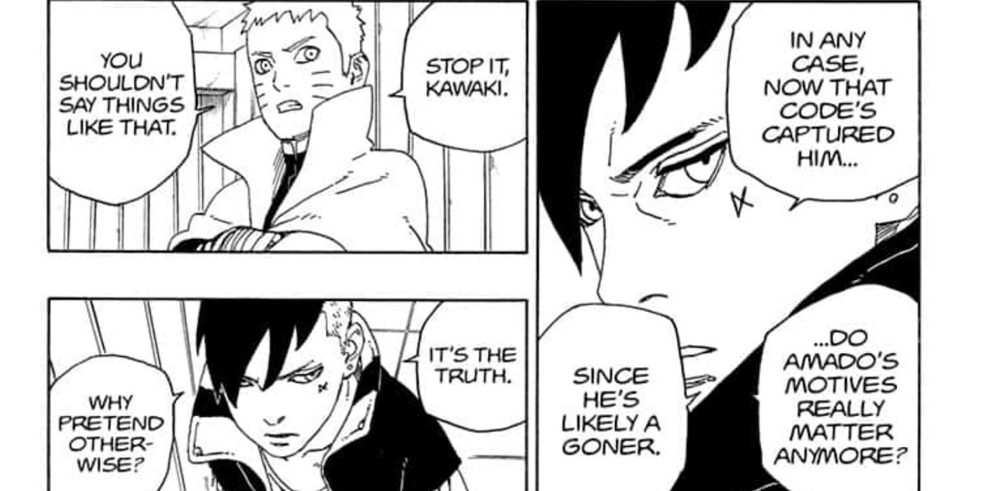 Boruto: Kawaki's Upgrade Proved Amado Is Konoha's Greatest Enemy