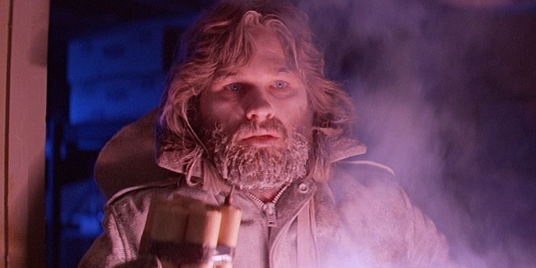 Kurt Russel in John Carpenter's The Thing