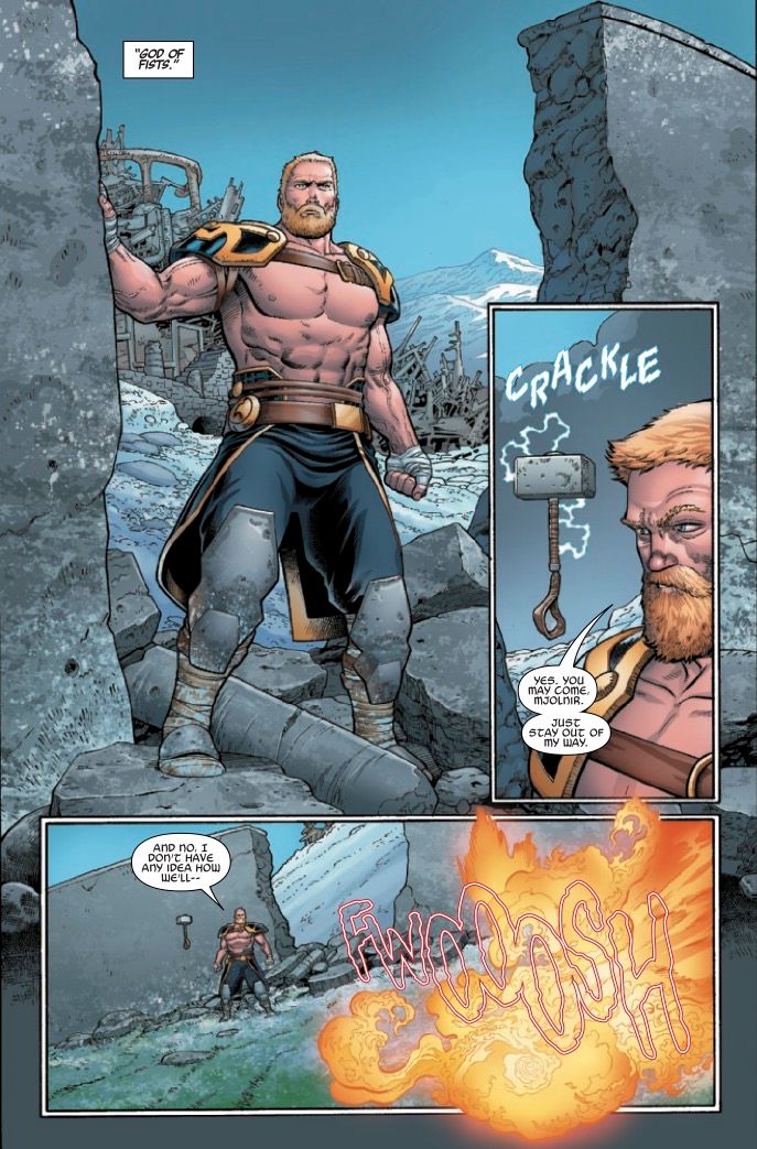 Marvel Debuts a New Thor Who Was Nearly Iron Fist