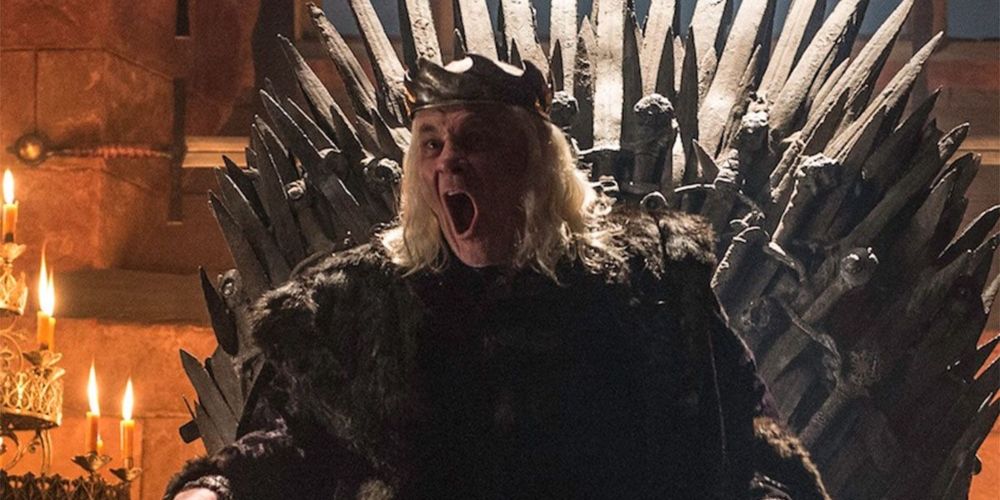 Aerys Targaryen calls for King's Landing to be burned in a flashback in Game of Thrones
