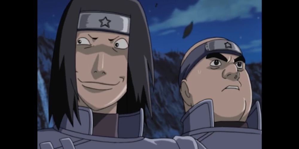 Akahoshi's Henchmen Laugh Nervously In Naruto