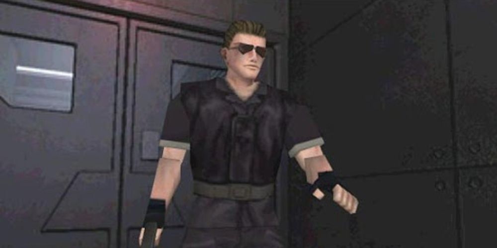 Albert Wesker no jogo Resident Evil original de 1996