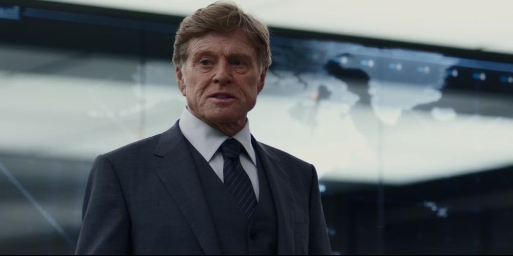 Alexander Pierce is the leader of Hydra in Captain America: The Winter Soldier