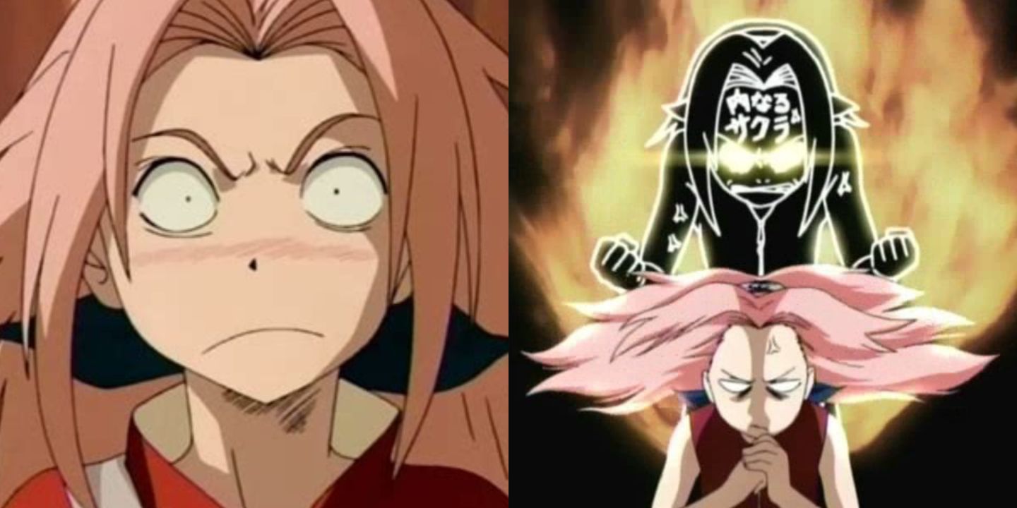 Angry Sakura from Naruto