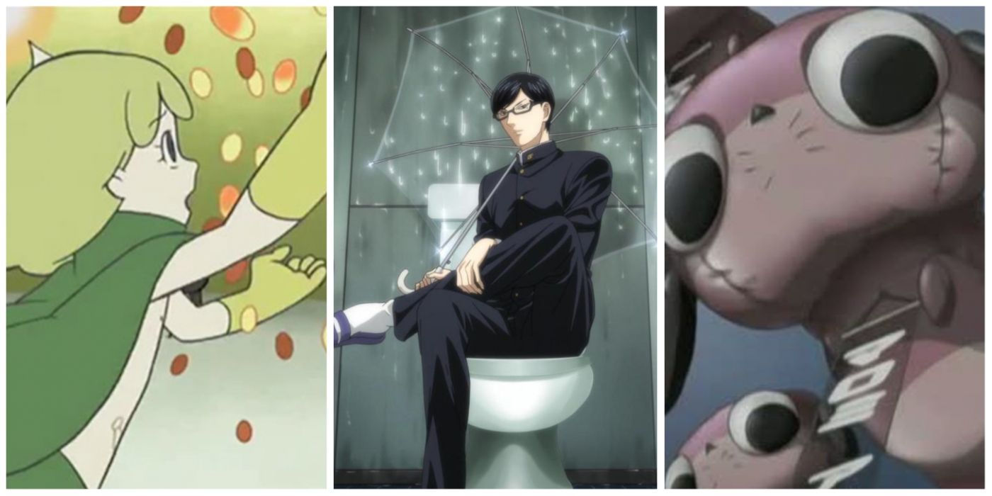 Split image of Kaiba and Haven't You Heard? I'm Sakamoto and Paranoia Agent 