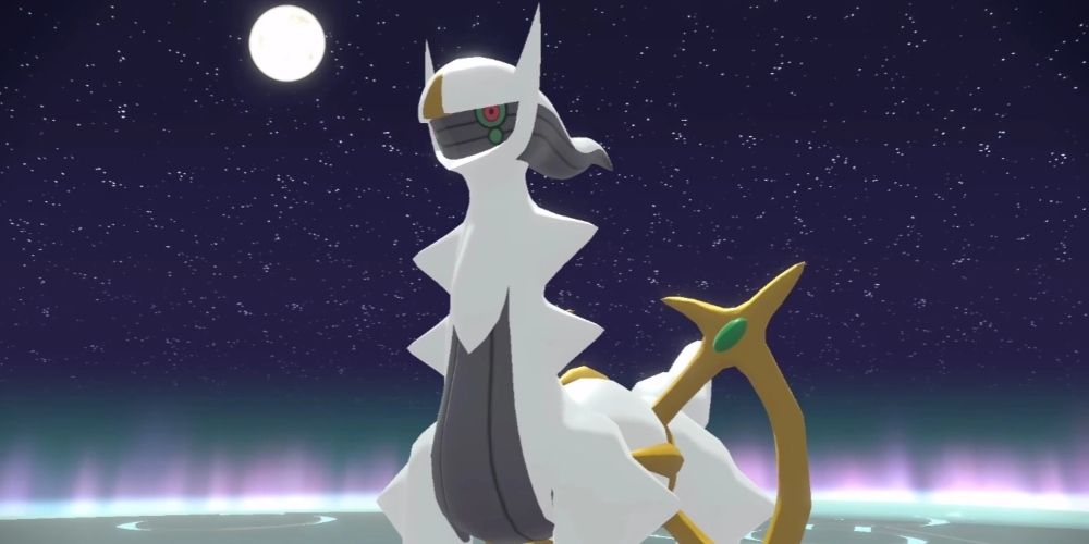 O deus Pokémon Arceus em Pokémon Legends: Arceus