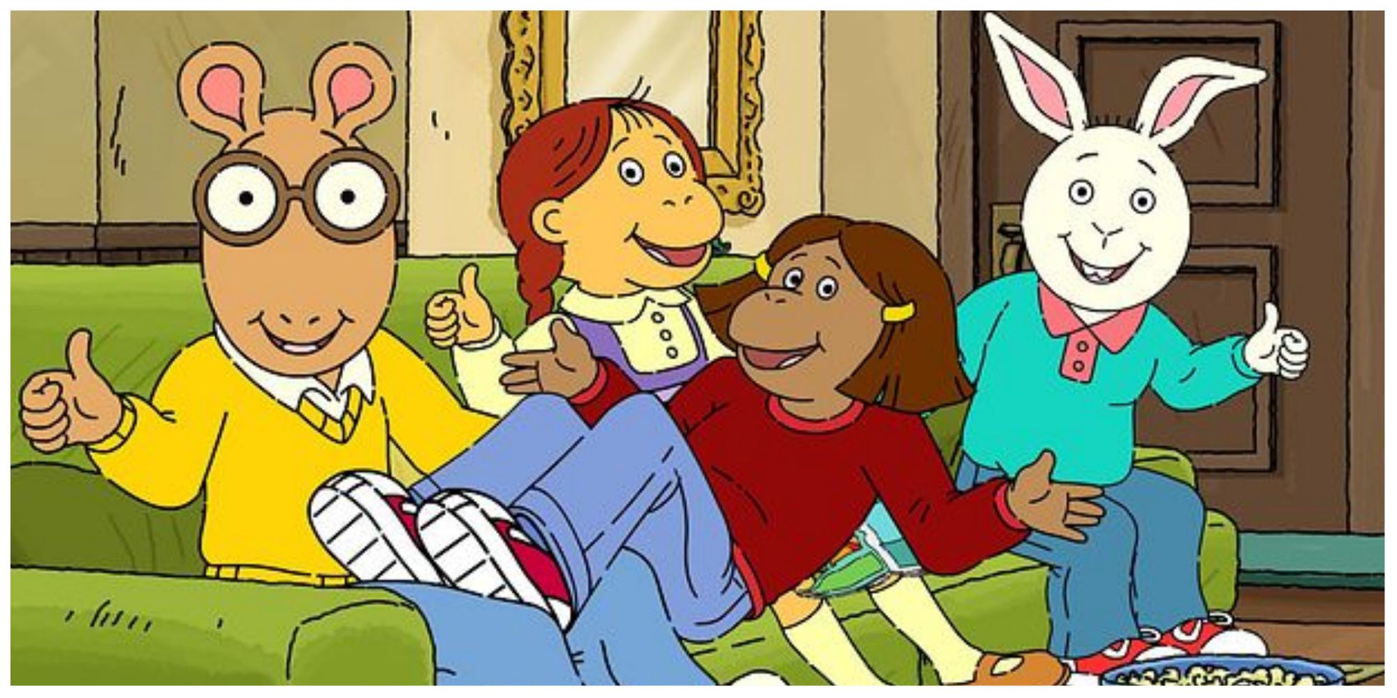 Arthur and his friends from Arthur (1996)