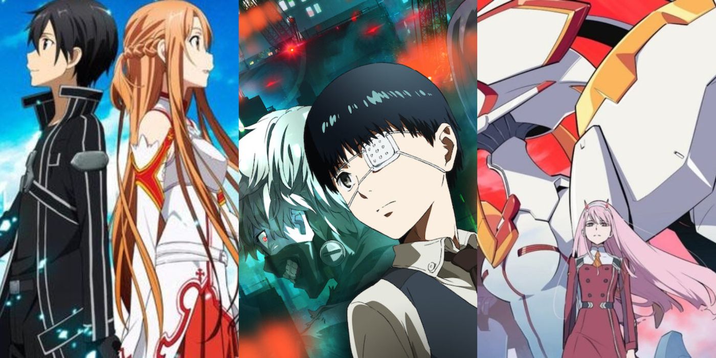 Asuna and Kirito Kaneki Ken and Zero Two