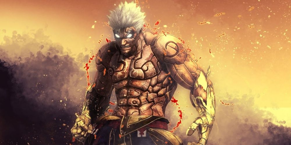 Asura, the protagonist of Asura's Wrath game
