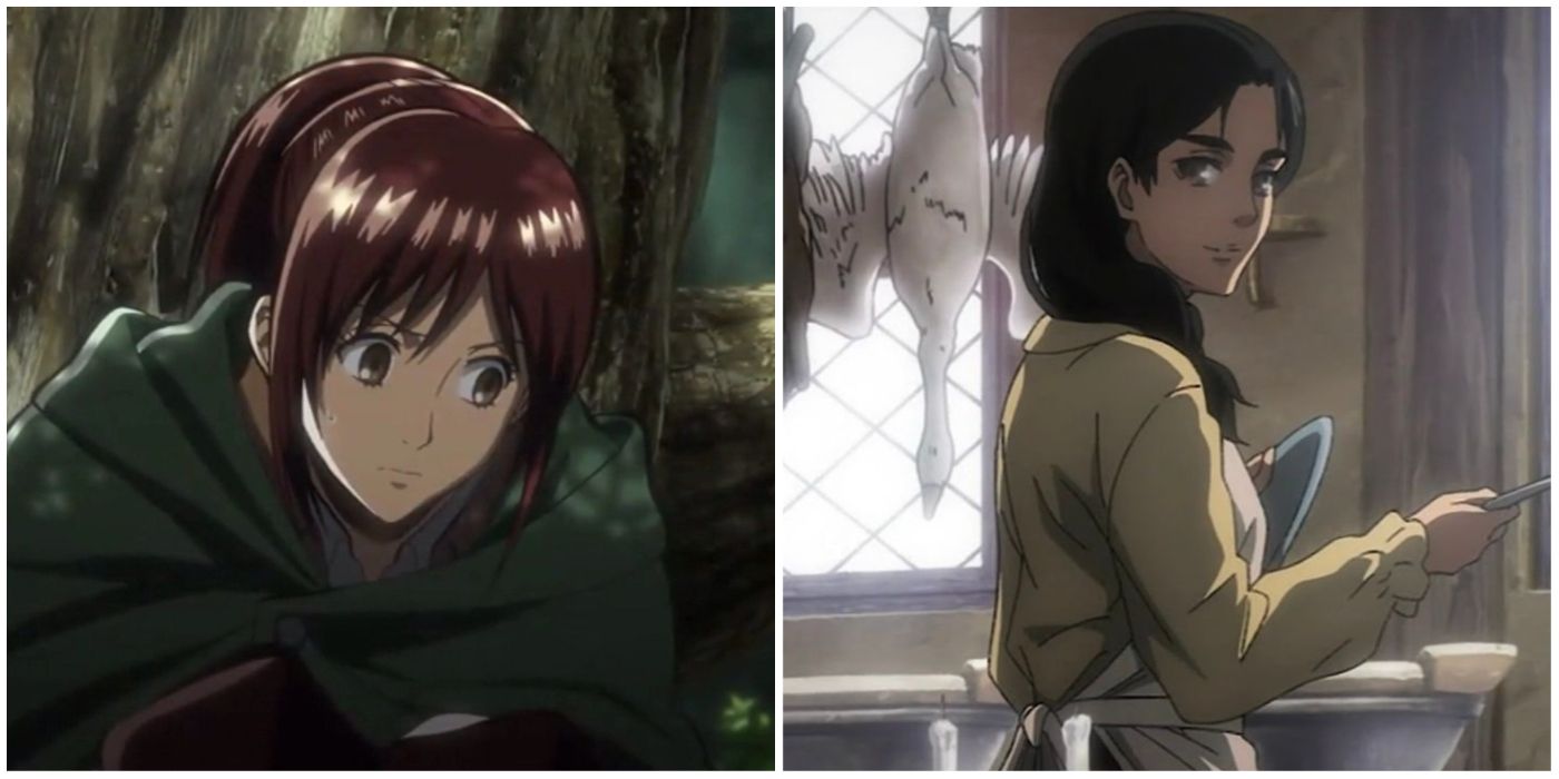 Sasha and Carla from Attack On Titan, featured