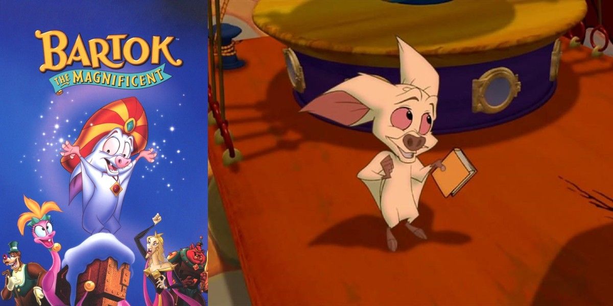 Bartok The Magnificent animated movie starring Bartok the bat.