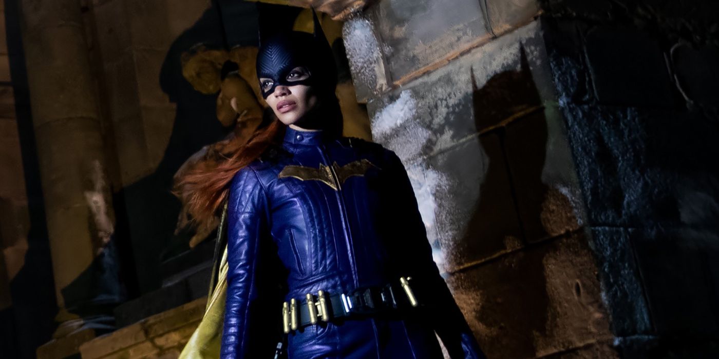 still from WB's canceled Batgirl featuring Leslie Grace in her suit.