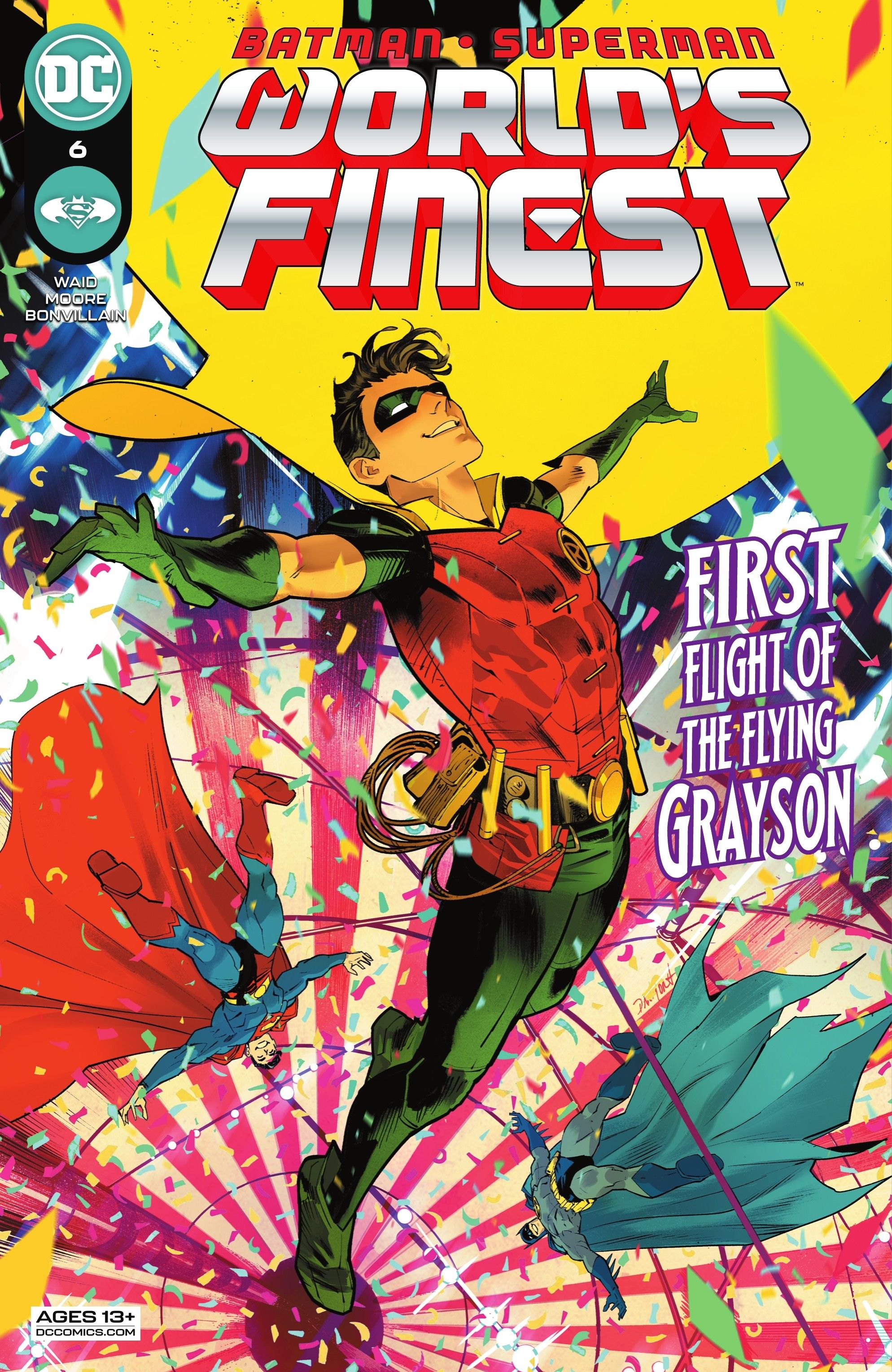 Cover of Batman/Superman: World's Finest #6 