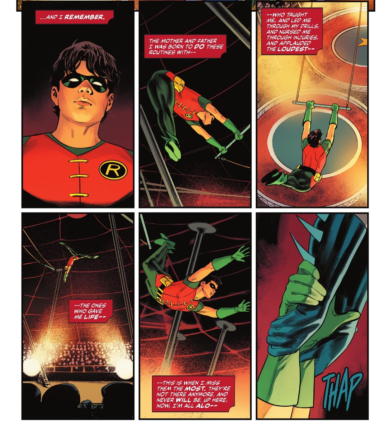 Robin Joins a Circus in DC's Batman/Superman: World's Finest #6