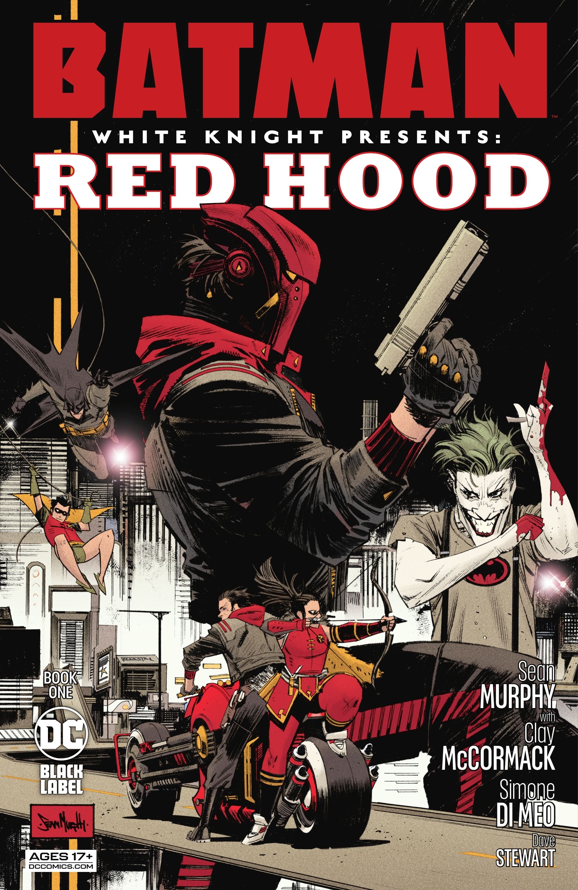 Batman White Knight Presents Red Hood #1 Cover
