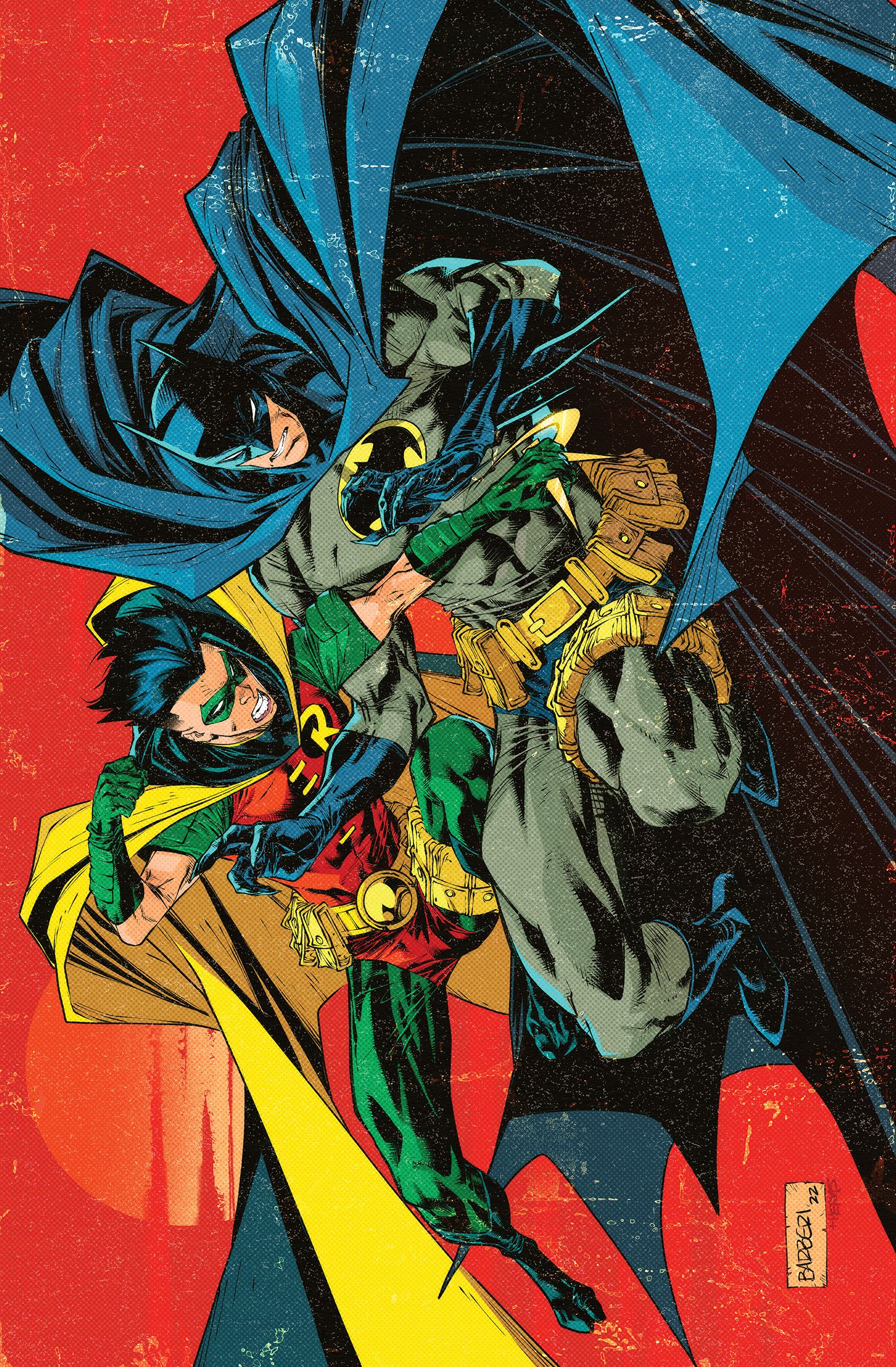 Batman vs Robin 3 90s Cover Month Variant