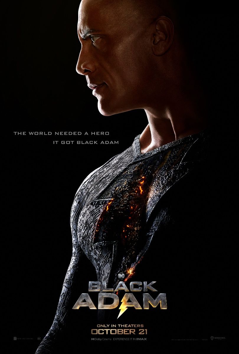 Black Adam Official Poster