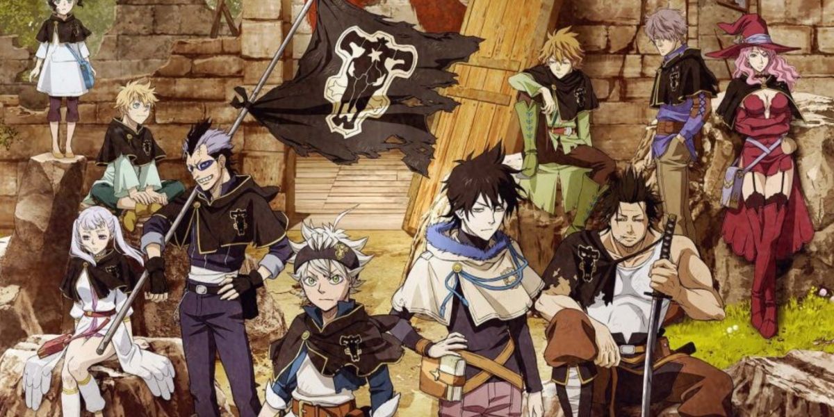 Characters from Black Clover.