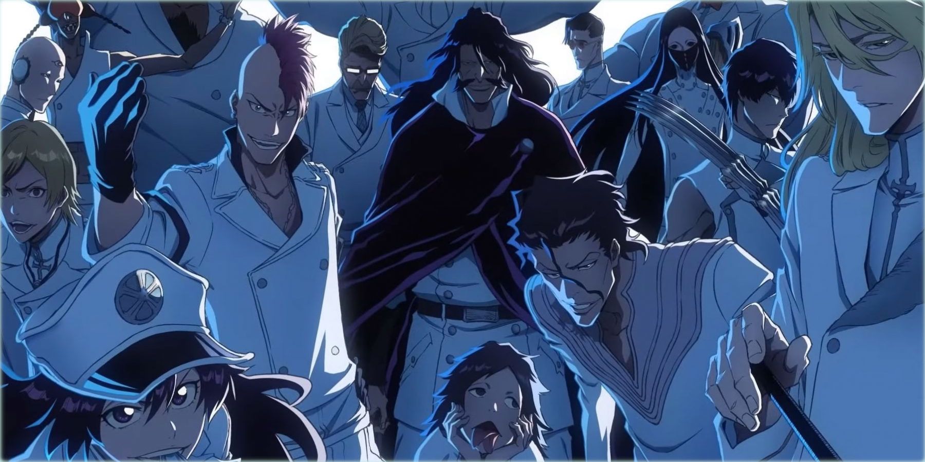 A Bleach promotional poster of the Sternritter.