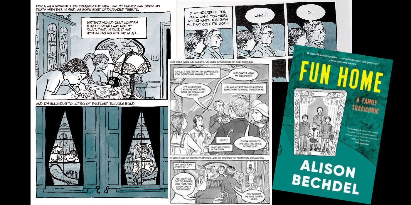 CBR Banned Books Fun Home by Alison Bechdel