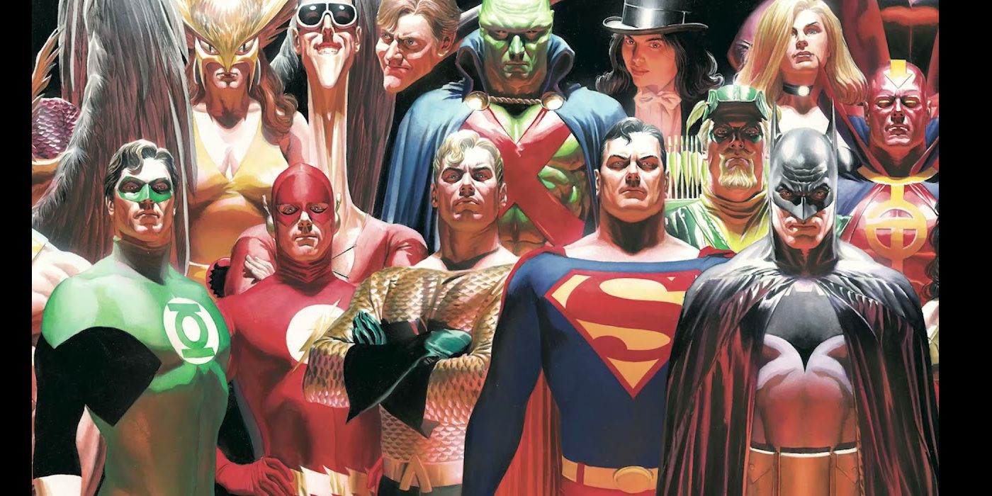 An image of the justice league from Kingdom Come