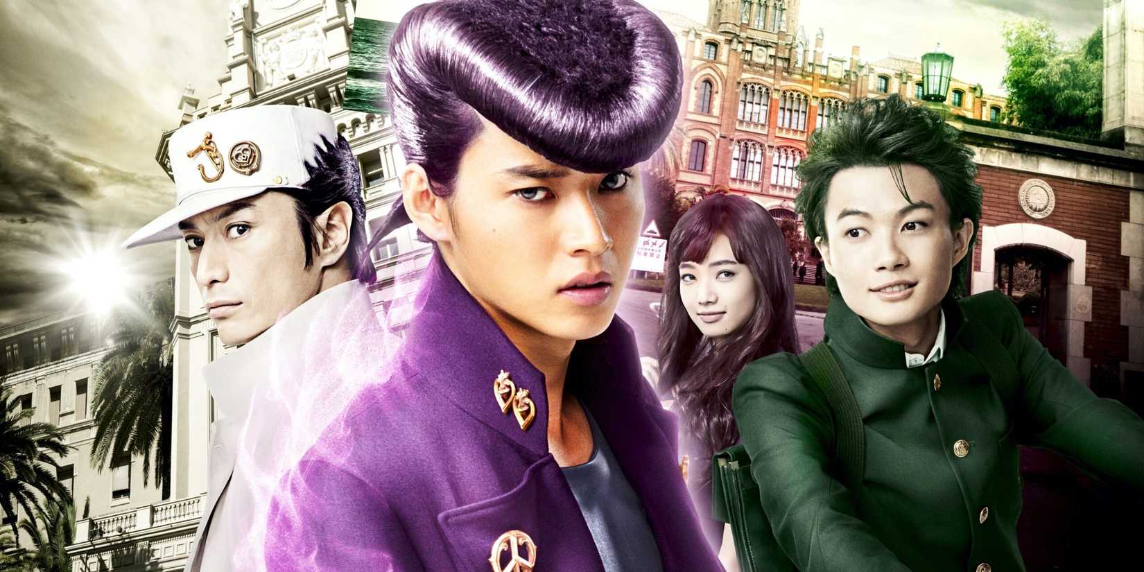 Cast of the live action Jojo's Bizarre Adventure Diamond is Unbreakable