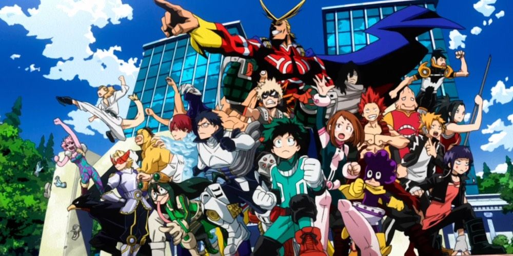 Class 1-A from My Hero Academia.