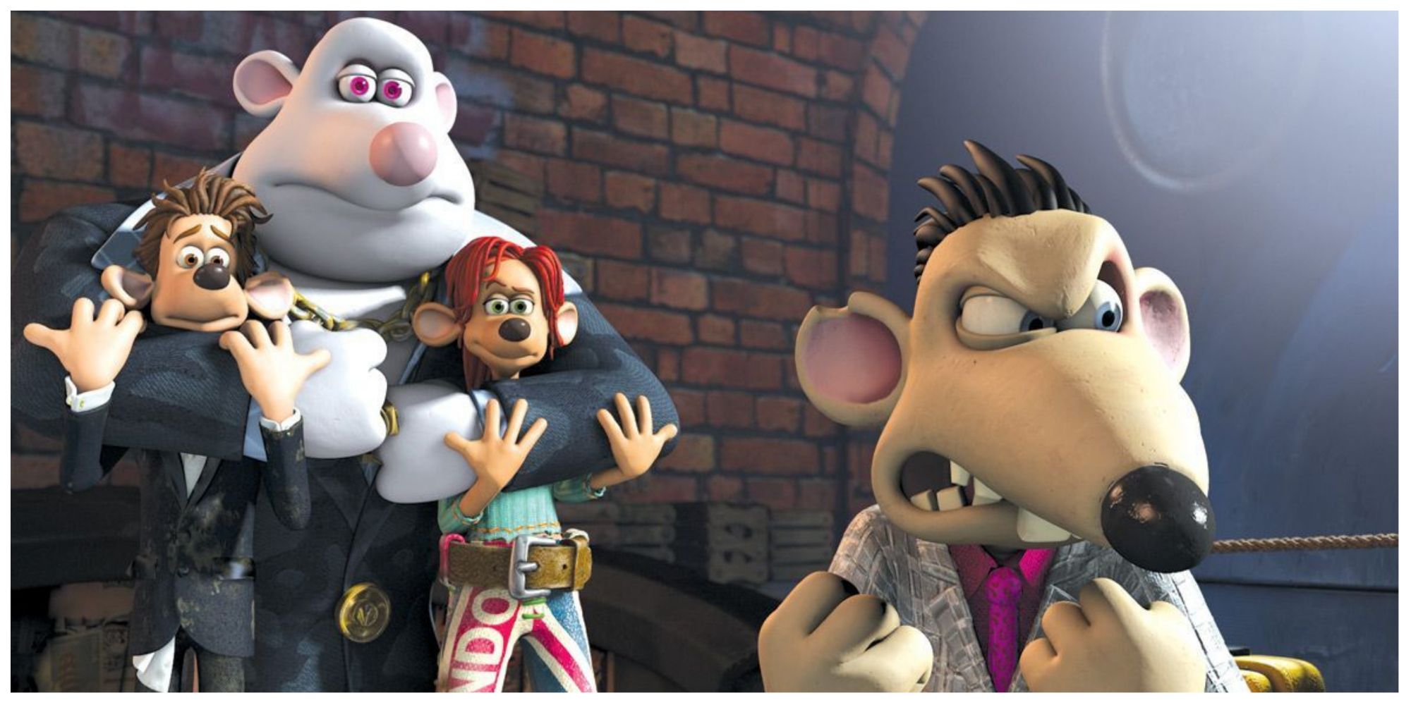 Roddy and Rita in DreamWorks' Flushed Away.